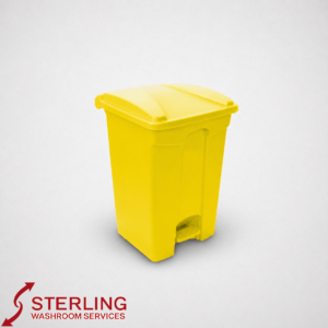 Pedal Bin 45L Yellow