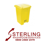 Pedal Bin 45L Yellow