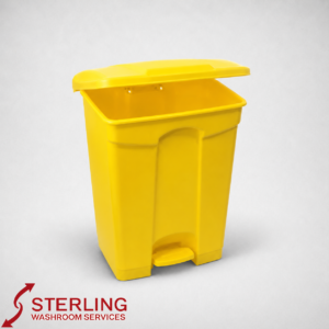 Pedal Bin 87L Yellow