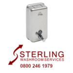 Soap Dispenser Lockable Stainless Steel