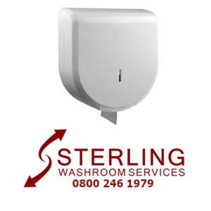 Jumbo Toilet Roll Dispenser White