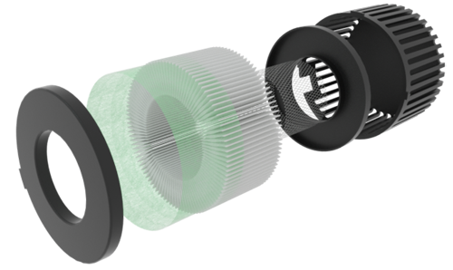 Pebble Electric Hand Dryer - White - Image 2