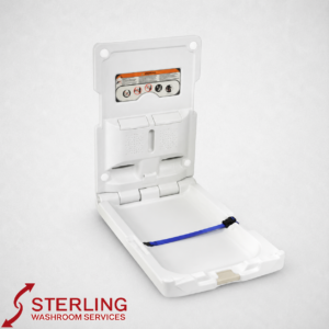 Baby changer unit vertical