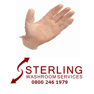 Vinyl Powder-free Gloves Clear Pk100