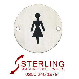 Female Toilet Sign – Aluminium