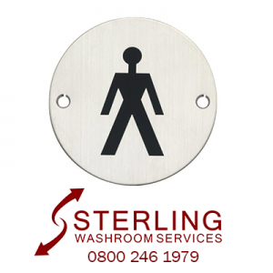Male Toilet Sign – Aluminium