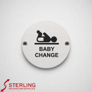 Baby Change Toilet Sign