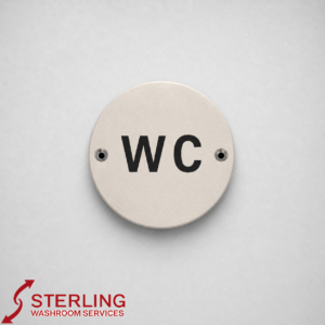 Toilet Sign – Aluminium Disc