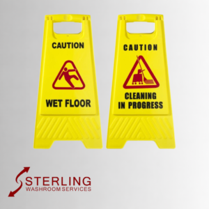Wet floor sign