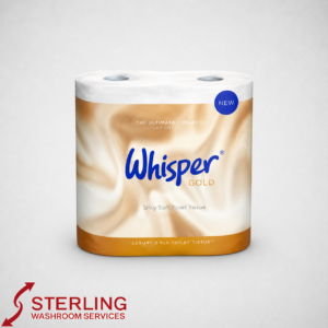 Whisper Gold Toilet Roll