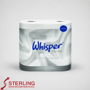 Whisper Silver Toilet Rolls