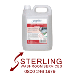 Machine glass wash detergent