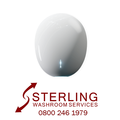 Pebble Electric Hand Dryer - White